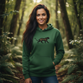 Jaguar Hoodie Forest Green - Nature