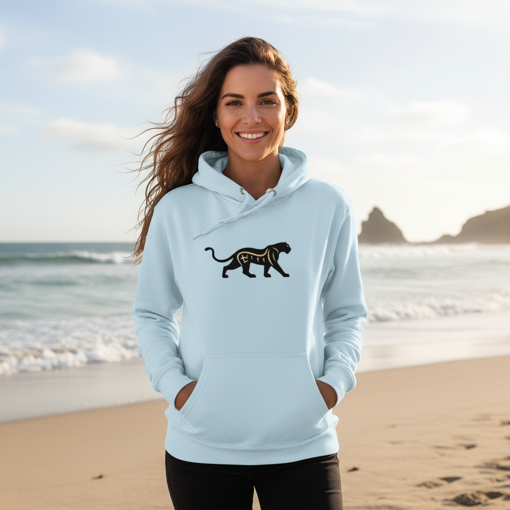 Jaguar Hoodie Sky Blue - Lifestyle