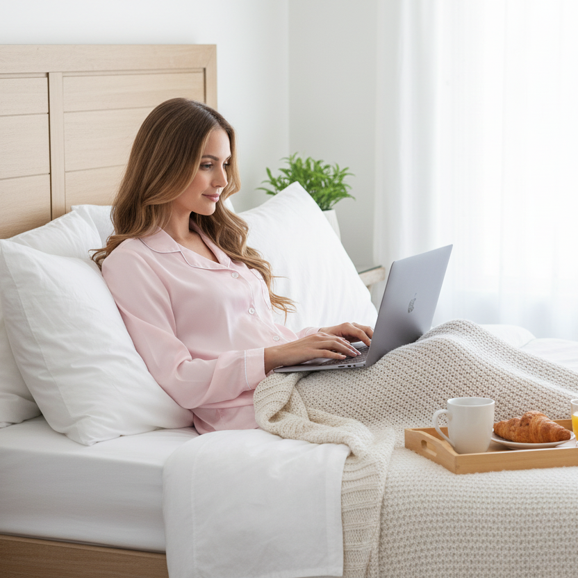 Luxury bedroom lifestyle 3