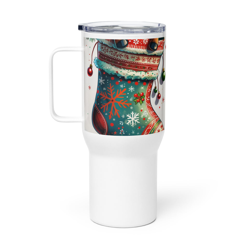 Baby Reindeer Travel Mug - Christmas Tree