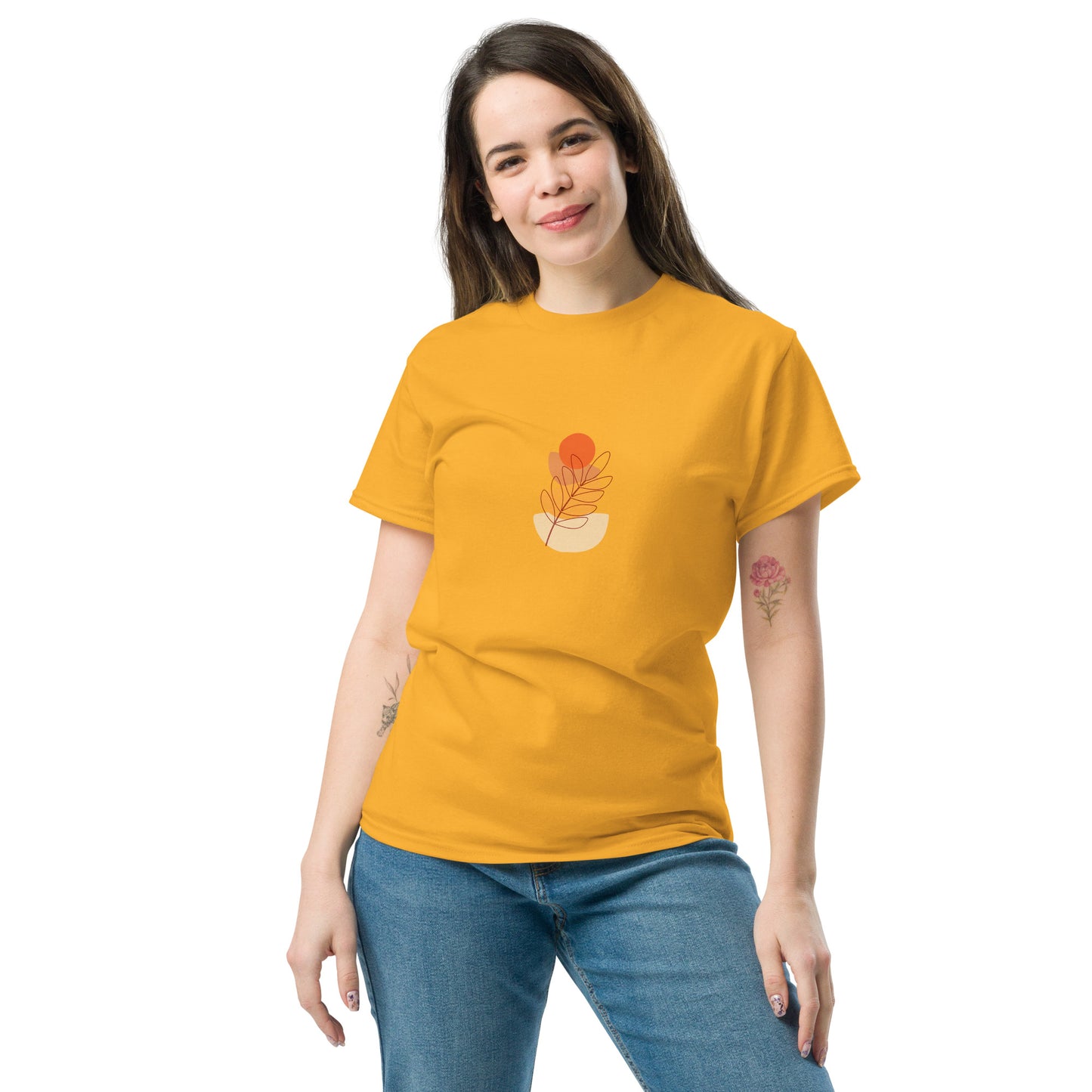 Orange Unisex Classic T-Shirt - Comfortable Cotton Tee