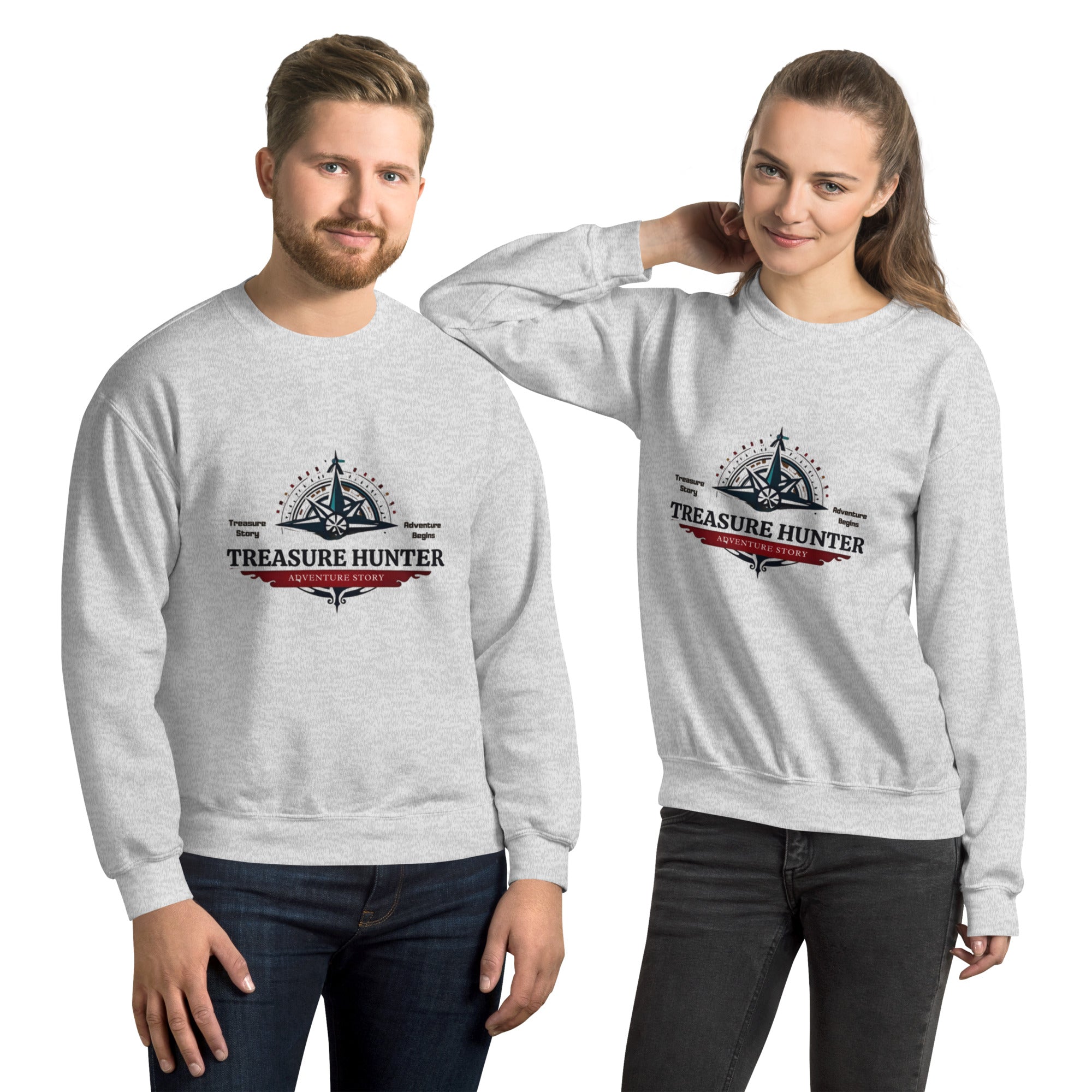 Unisex Sweatshirt Treasure Hunter - Adventure Comfort Wear
