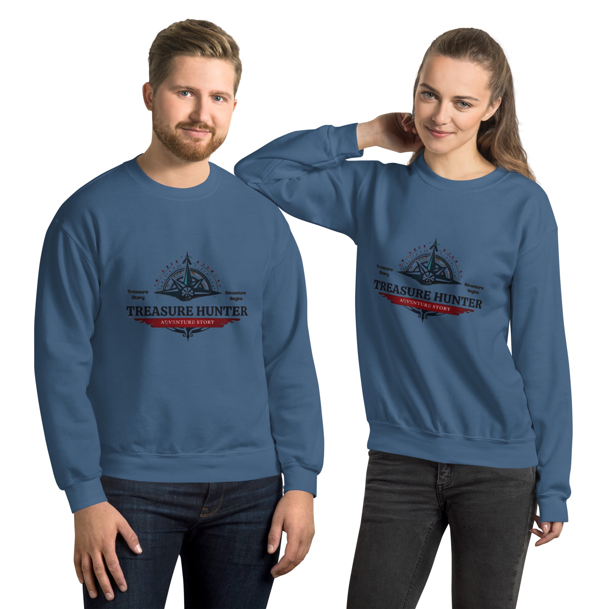 Unisex Sweatshirt Treasure Hunter - Adventure Comfort Wear