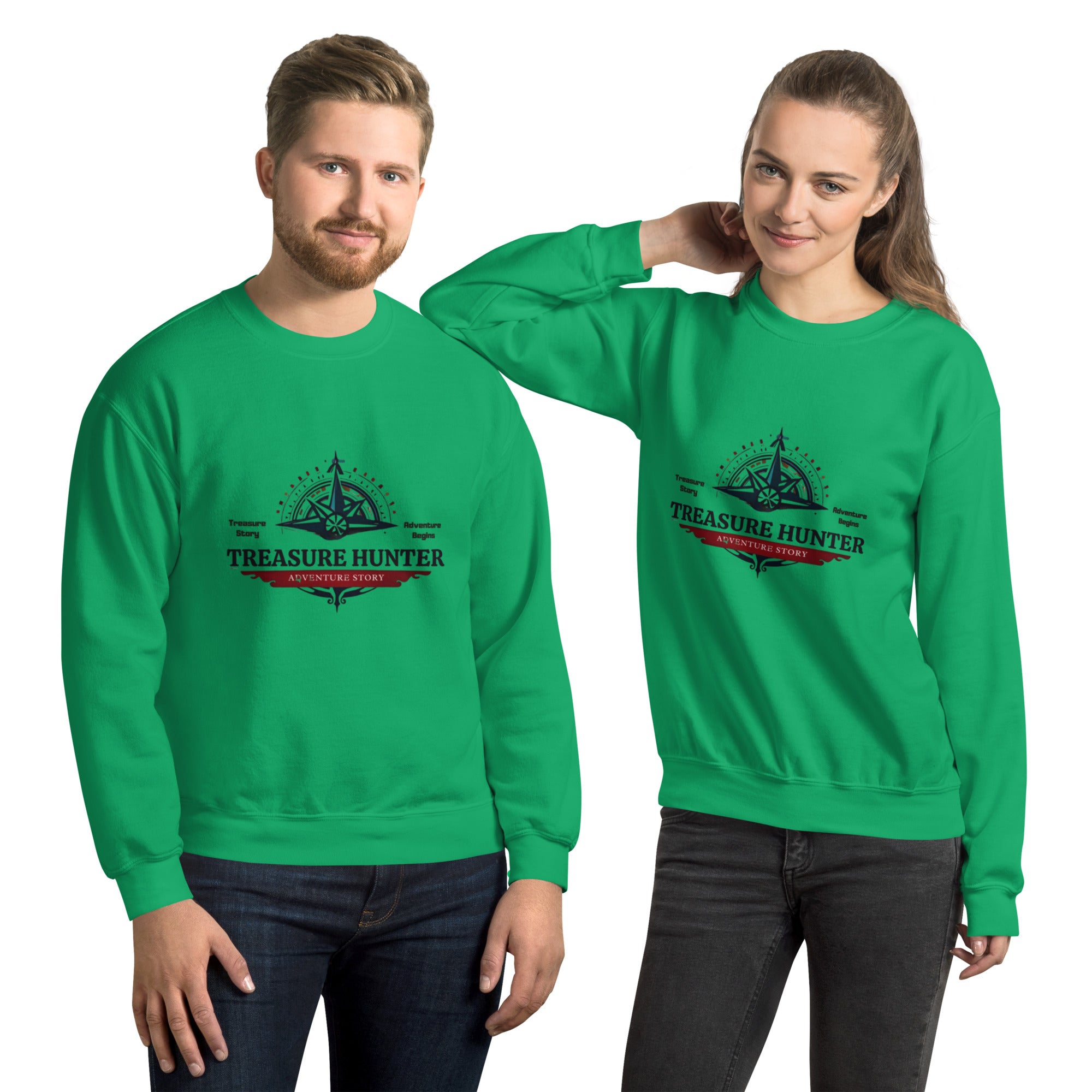 Unisex Sweatshirt Treasure Hunter - Adventure Comfort Wear