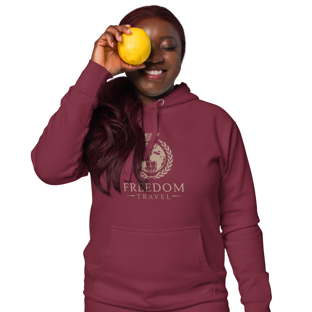 Unisex Hoodie Freedom Travel - Adventure Comfort Wear 