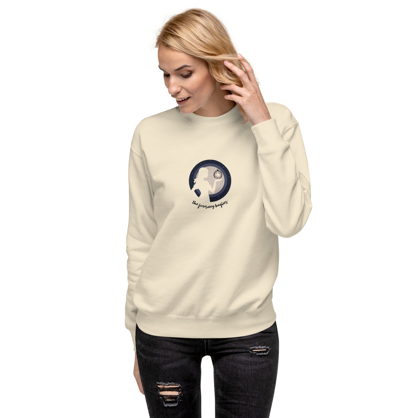 Woman Premium Unisex Sweatshirt - Comfortable Cotton Blend