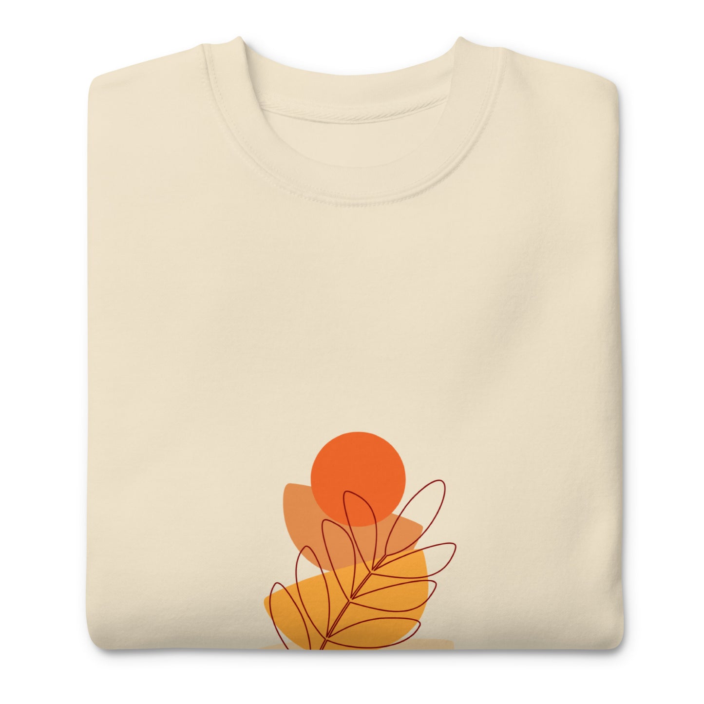Orange Unisex Premium Sweatshirt