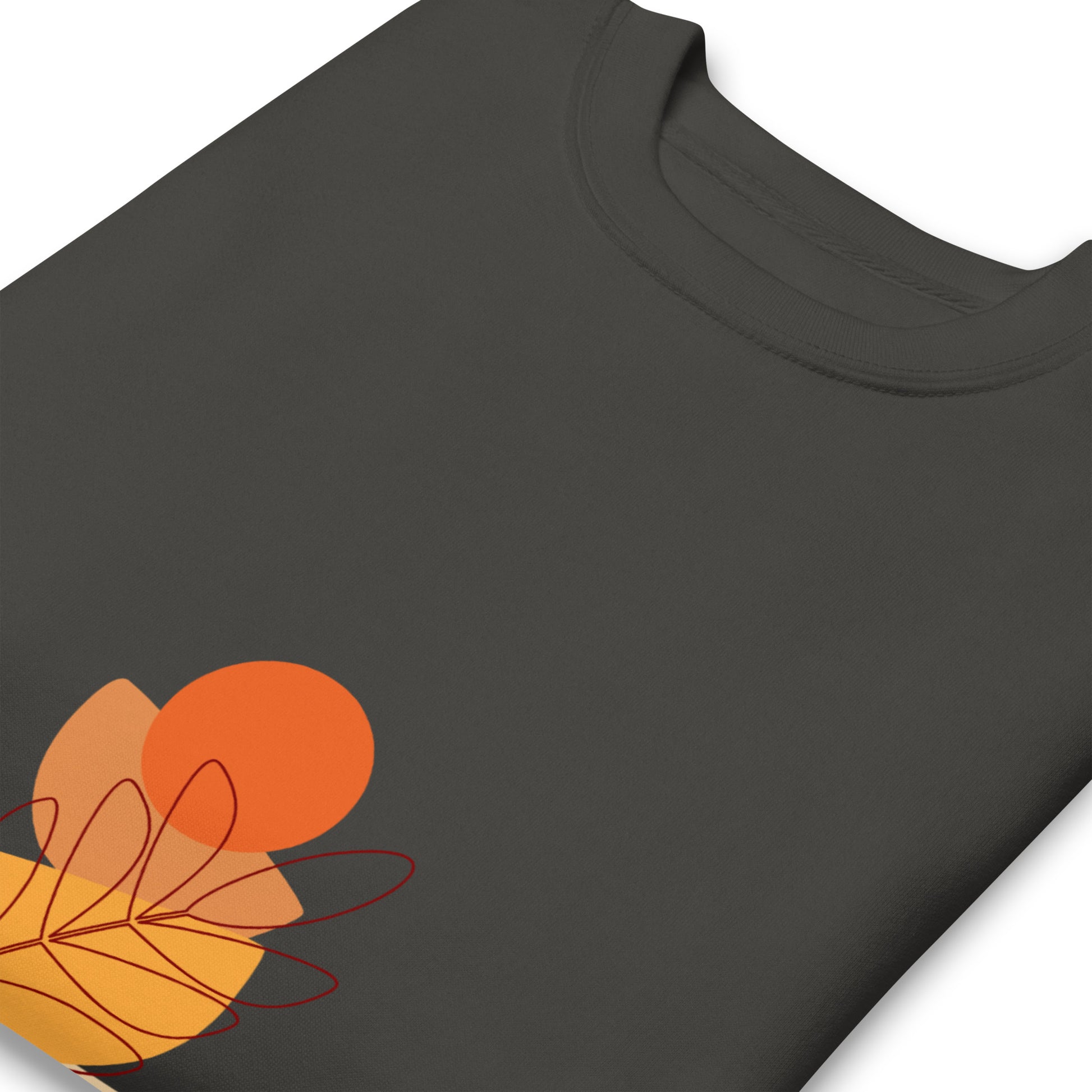 Orange Unisex Premium Sweatshirt
