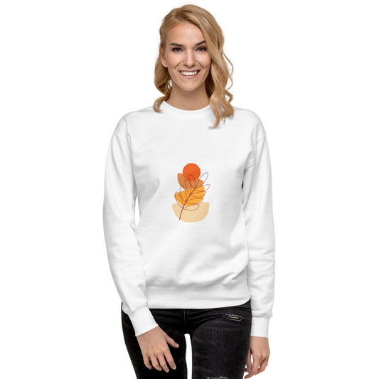 Orange Unisex Premium Sweatshirt