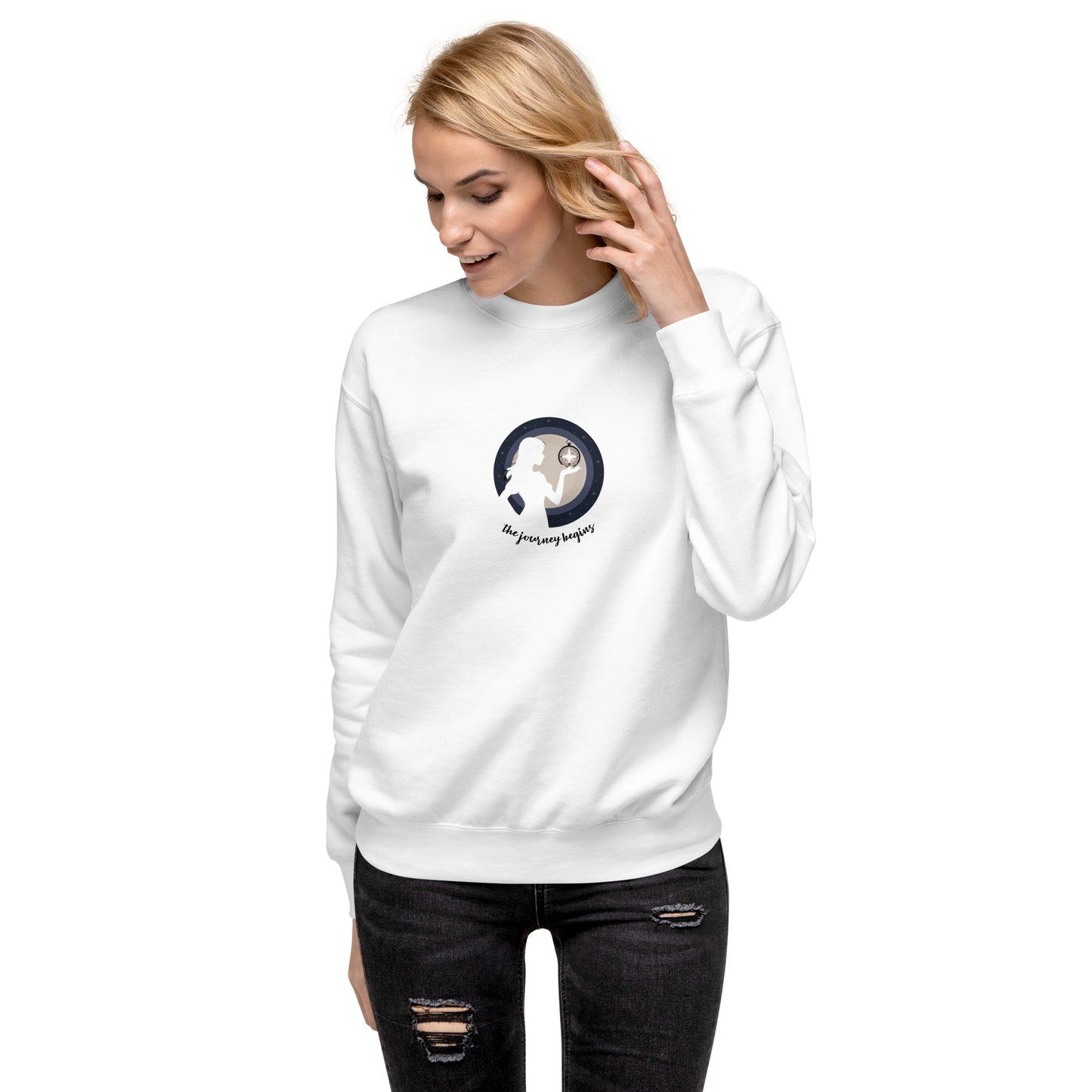 Woman Premium Unisex Sweatshirt - Comfortable Cotton Blend