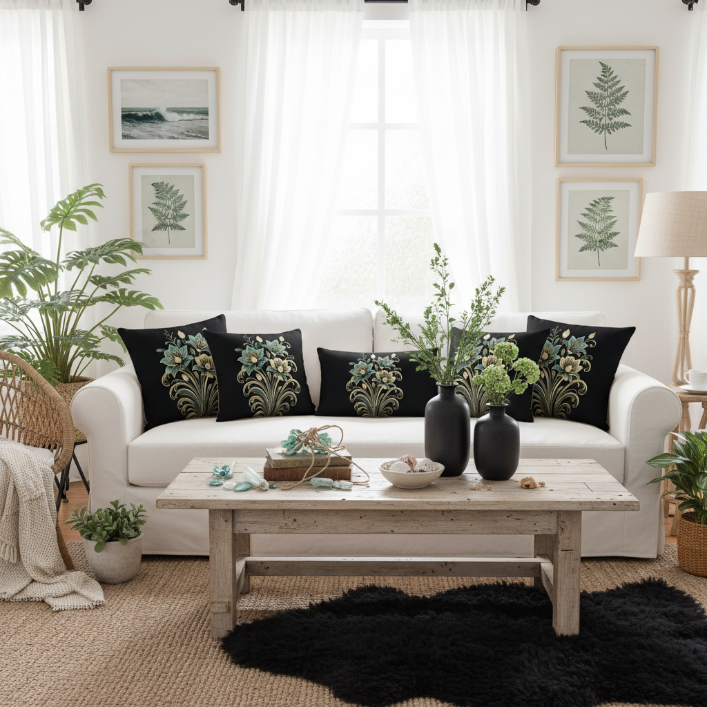 Warm Inviting Coastal Space